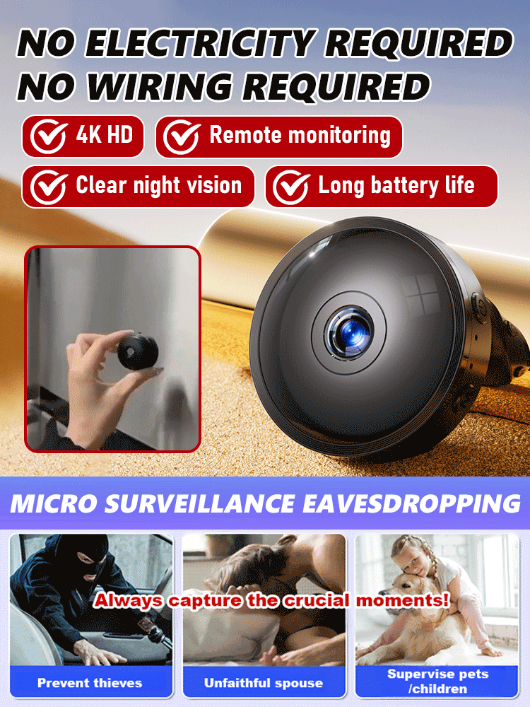 Military-grade lens, ultra-clear audio. Glare-free night vision. 24/7 protection for your home. 50% off today.🔥