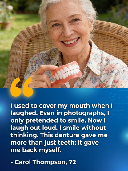Realistic Denture Braces Teeth Whitening Kit