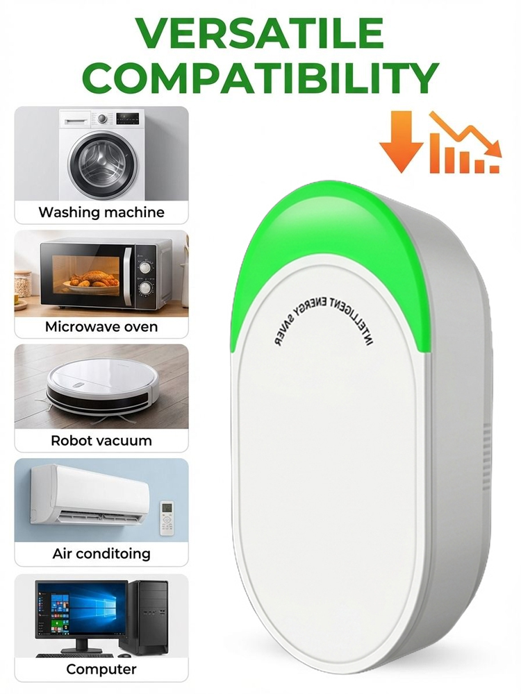 Officially certified by the U.S. Department of Energy, this smart technology stabilizes voltage and current, completely eliminating unnecessary power loss and reducing electricity bills by up to 50%.