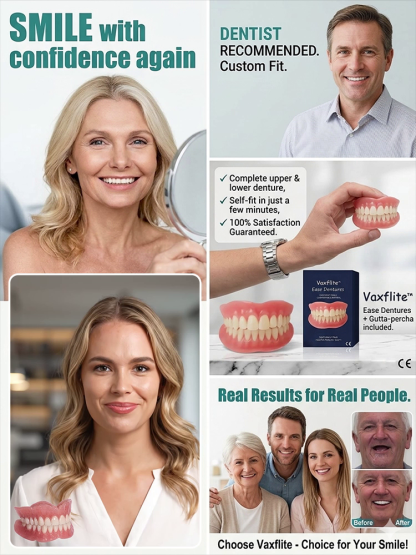 🔬🏥The Better-Than-Implant Solution! 30 Years of Research for a Flawless, Secure Fit.