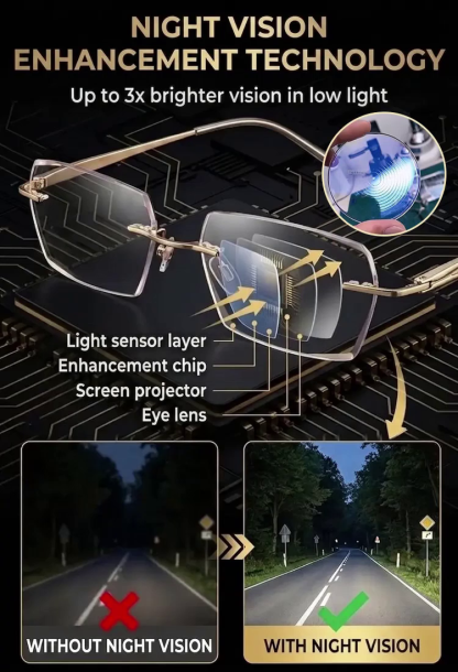 Clinically proven by the Eye Institute! 🏥  Blocks 99% of blue light 🛡️, instantly transforming into sunglasses outdoors! ☀️➡️🕶️