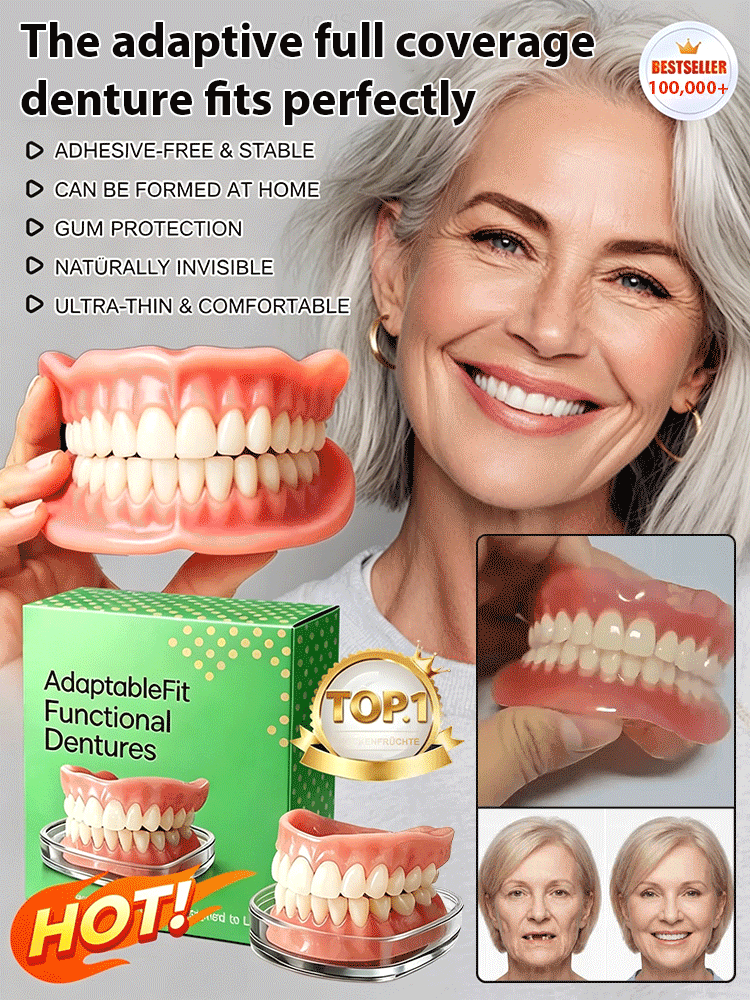 The Future of Dental Repair: No Clinic Visits, Perfectly Fitting Ultra-Comfortable Full Dentures.