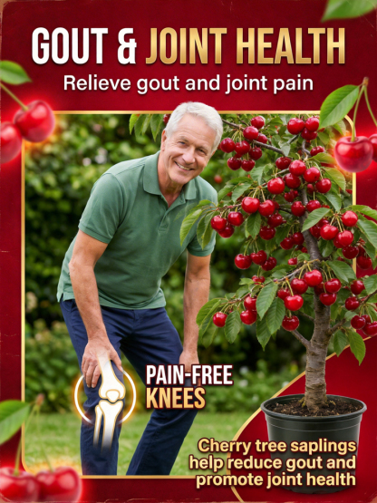 Non-GMO cherry seedlings, shipped with original soil🌍, 100% survival rate💯!