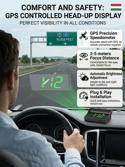 Head-Up Display (HUD) Car GPS Digital Speedometer