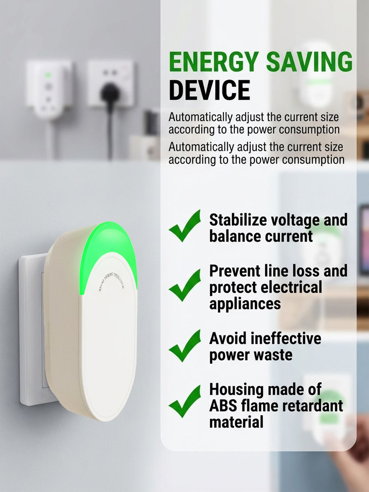 Officially certified by the U.S. Department of Energy, this smart technology stabilizes voltage and current, completely eliminating unnecessary power loss and reducing electricity bills by up to 50%.