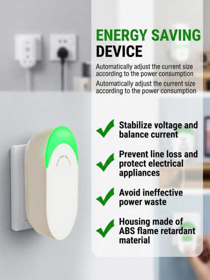 Officially certified by the U.S. Department of Energy, this smart technology stabilizes voltage and current, completely eliminating unnecessary power loss and reducing electricity bills by up to 50%.