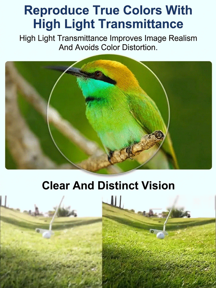 💎【Say Goodbye to Expensive Treatment Costs】Intelligent Zoom Progressive Lenses | Auto-focus for Myopia and Hyperopia | Four-in-one function, including sunglasses and blue light filtering lenses