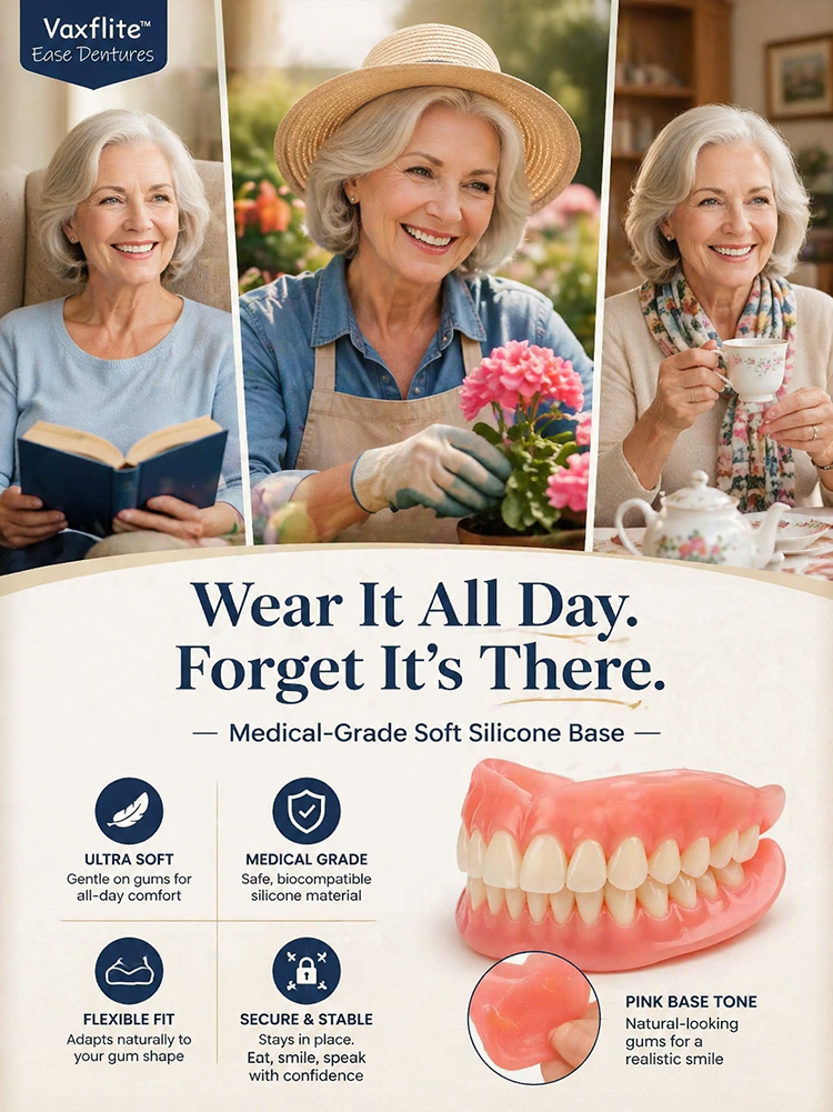 🔬🏥The Better-Than-Implant Solution! 30 Years of Research for a Flawless, Secure Fit.
