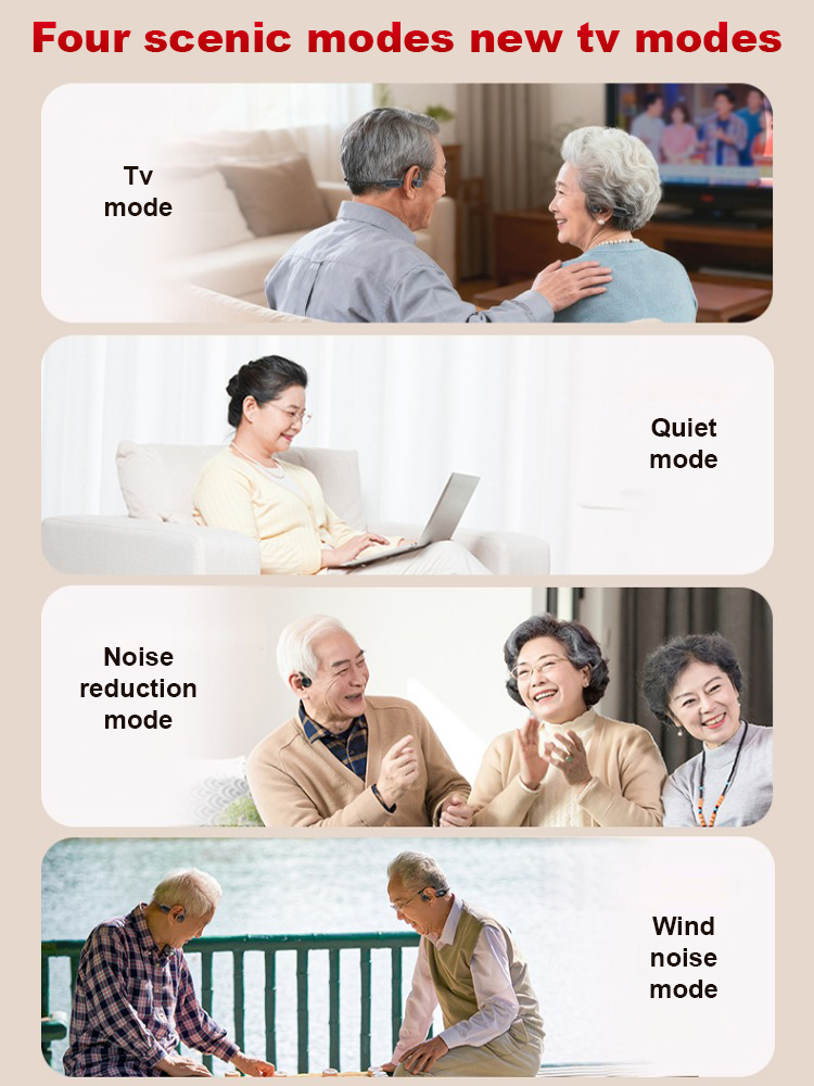 🚀 Smart AI Hearing: 1-Click to 100% Clarity, No more muffled sounds!