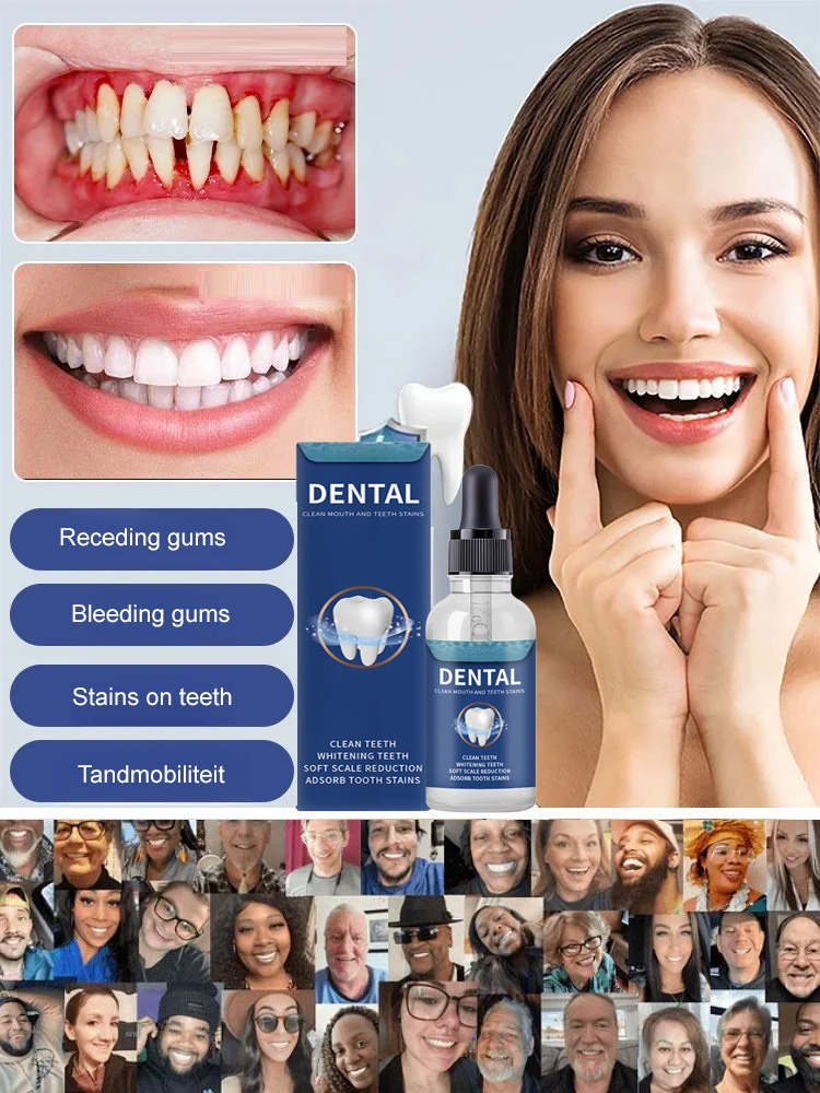 Using nano-level penetration technology, it repairs tooth damage at the source, restoring your teeth to the strength of an 18-year-old.