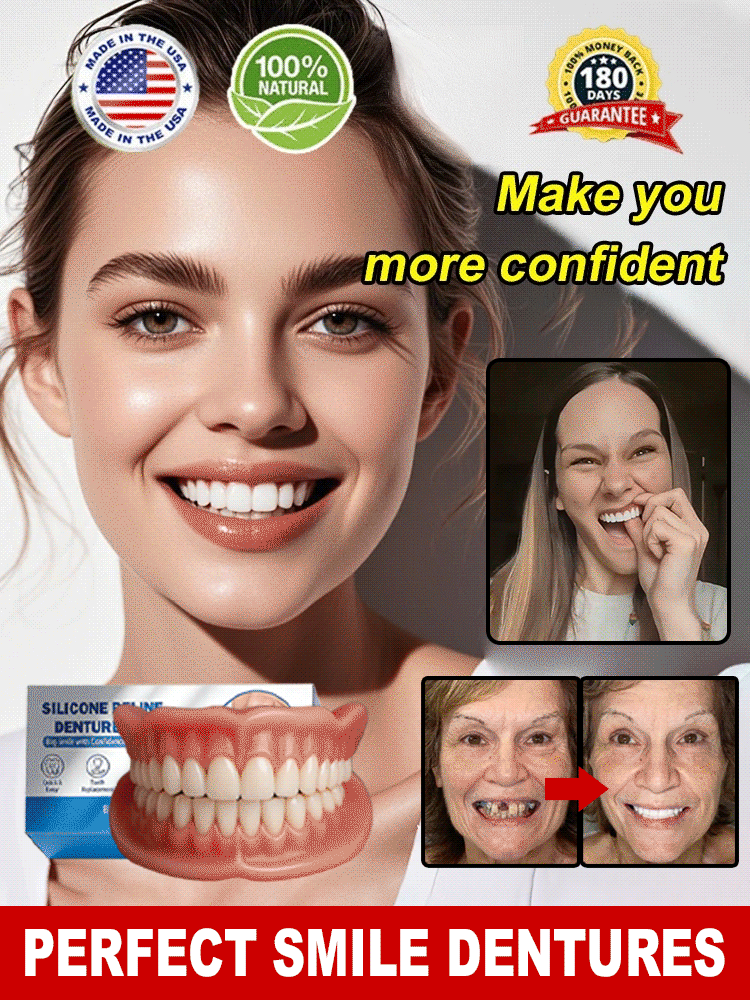 Get Perfect Dentures at Home in Just 3 Minutes—Create a Hollywood-Worthy, Dazzling Smile! ✨🦷