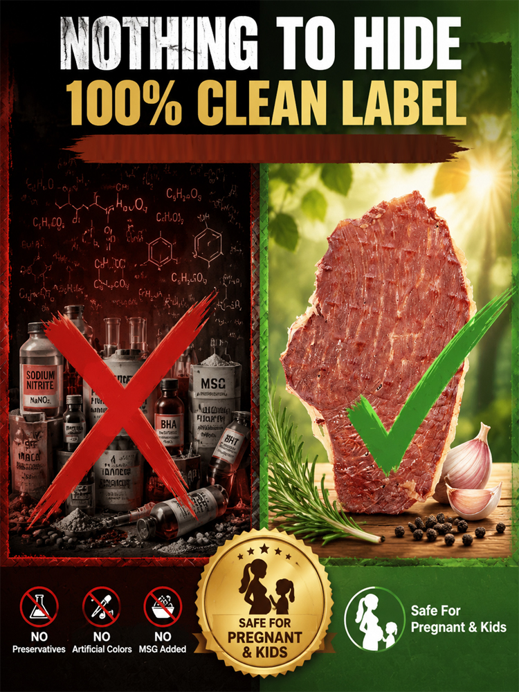 🚀 Protein-Powered Crispy Meat: 15g protein in 1 bag, Fuel your day, Zero carb!