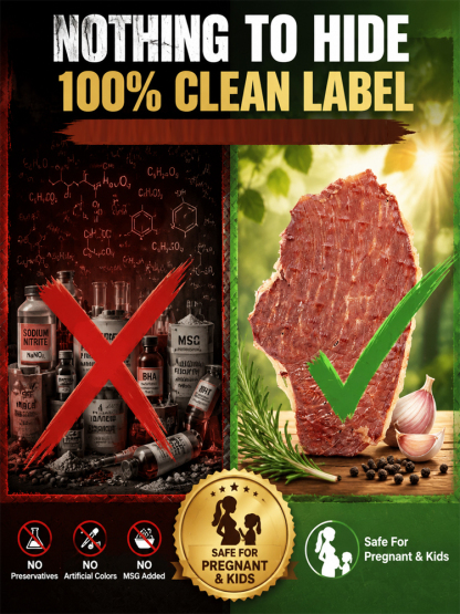🚀 Protein-Powered Crispy Meat: 15g protein in 1 bag, Fuel your day, Zero carb!