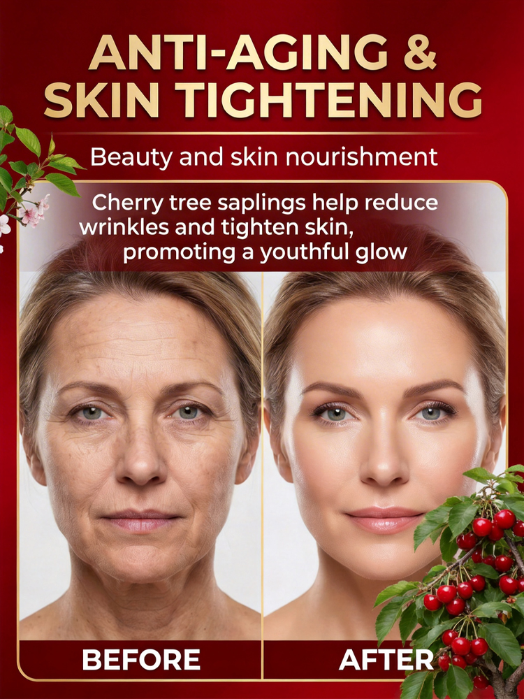 Non-GMO cherry seedlings, shipped with original soil🌍, 100% survival rate💯!