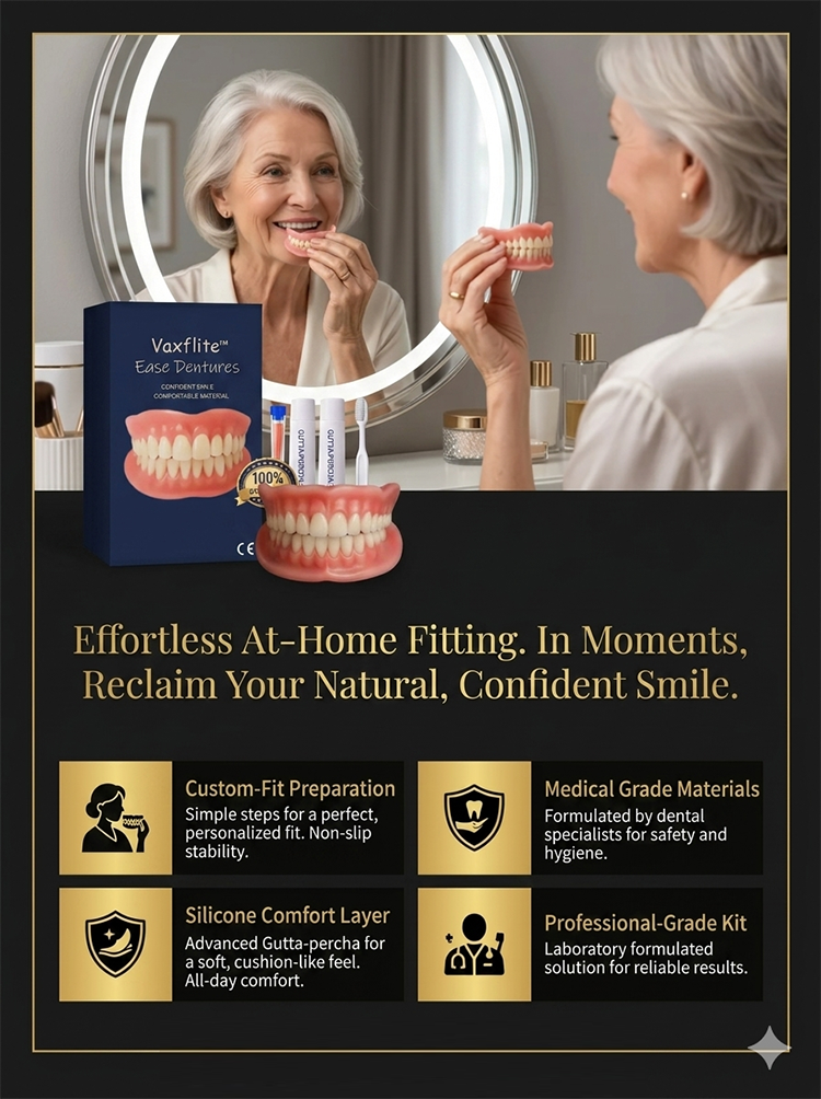 🔬🏥The Better-Than-Implant Solution! 30 Years of Research for a Flawless, Secure Fit.