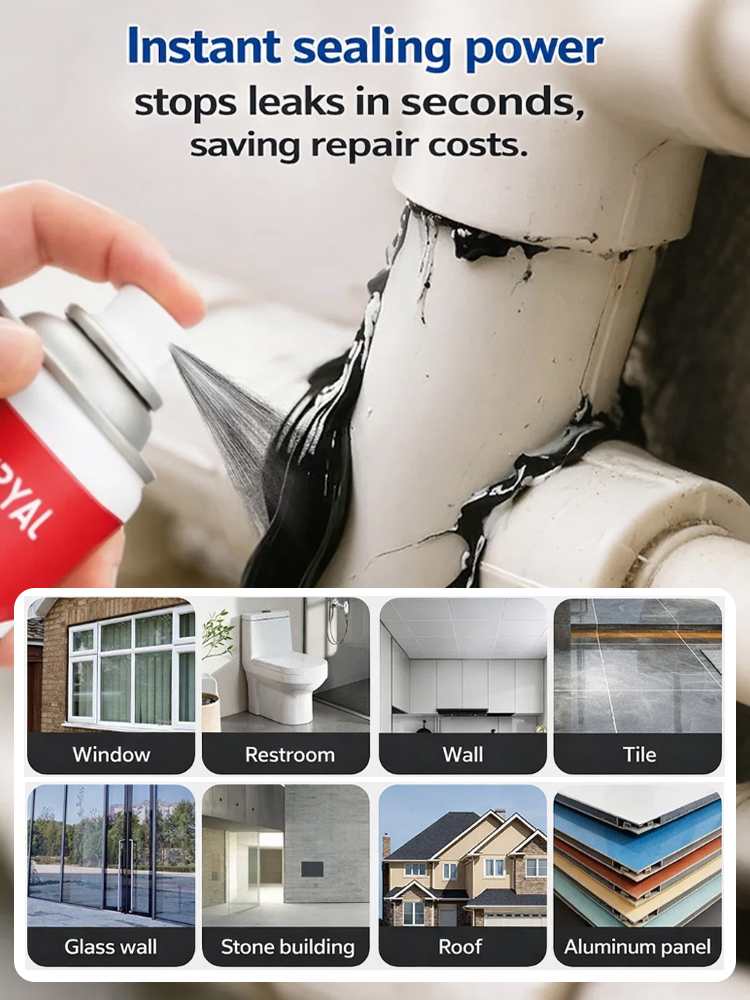 Quickly solves leaks, simple to operate, even beginners can use it easily.