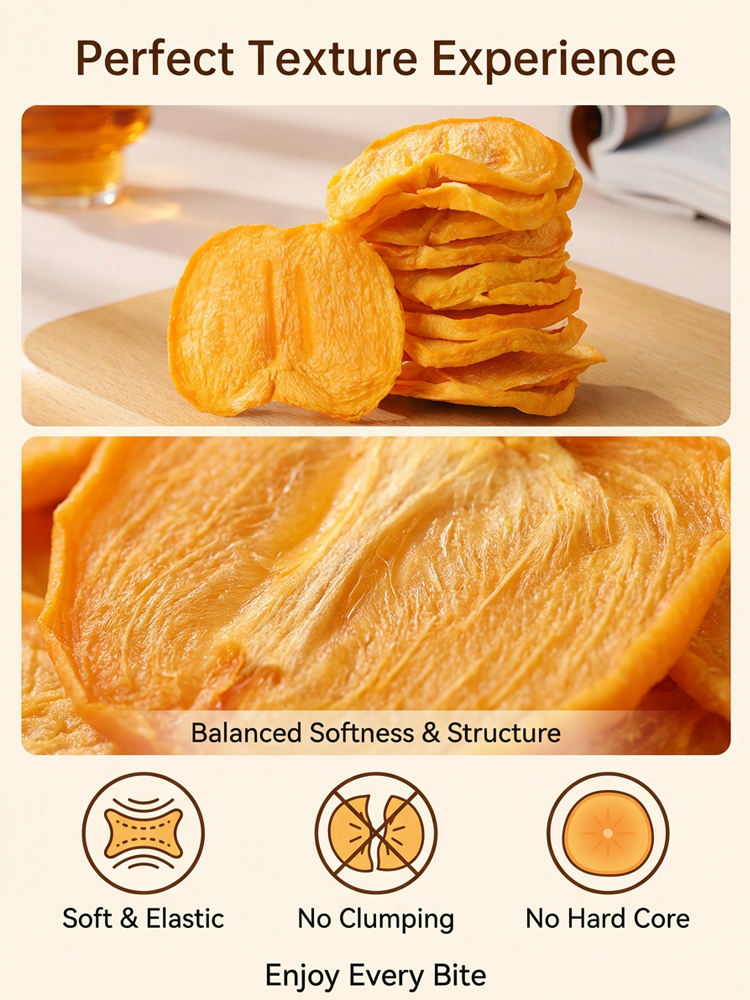 Fresh Farm Crispy Persimmon Chips Snack