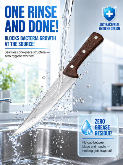 Aerospace-grade alloy blades ensure 20 years of lasting sharpness. Slicing meat is as easy as cutting tofu.