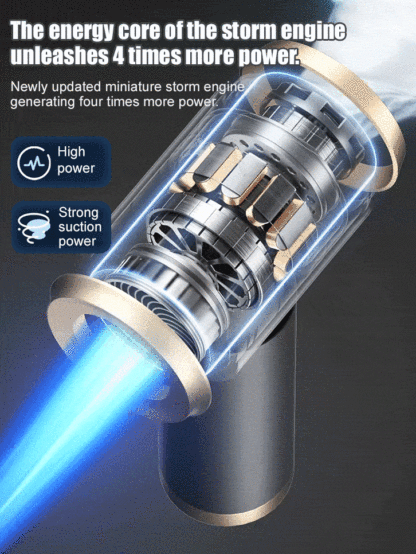 German cutting-edge technology! AI smart car vacuum cleaner 🧹⚡