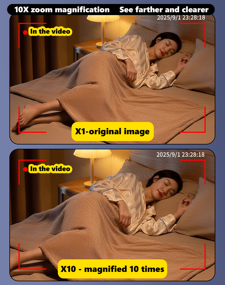 Military-grade lens, ultra-clear audio. Glare-free night vision. 24/7 protection for your home. 50% off today.🔥