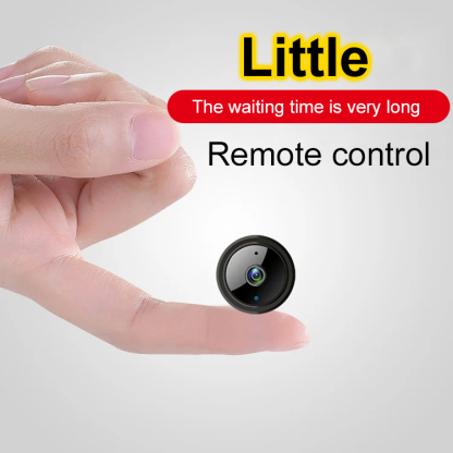 🥇High-definition night vision, 360-degree non-wide-angle mini camera