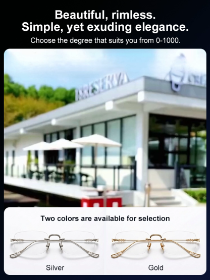 🌞 Outdoor sunglasses + 🏠 Indoor reading glasses = 🕶️ One pair is enough