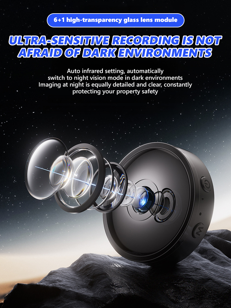 Military-grade lens, ultra-clear audio. Glare-free night vision. 24/7 protection for your home. 50% off today.🔥