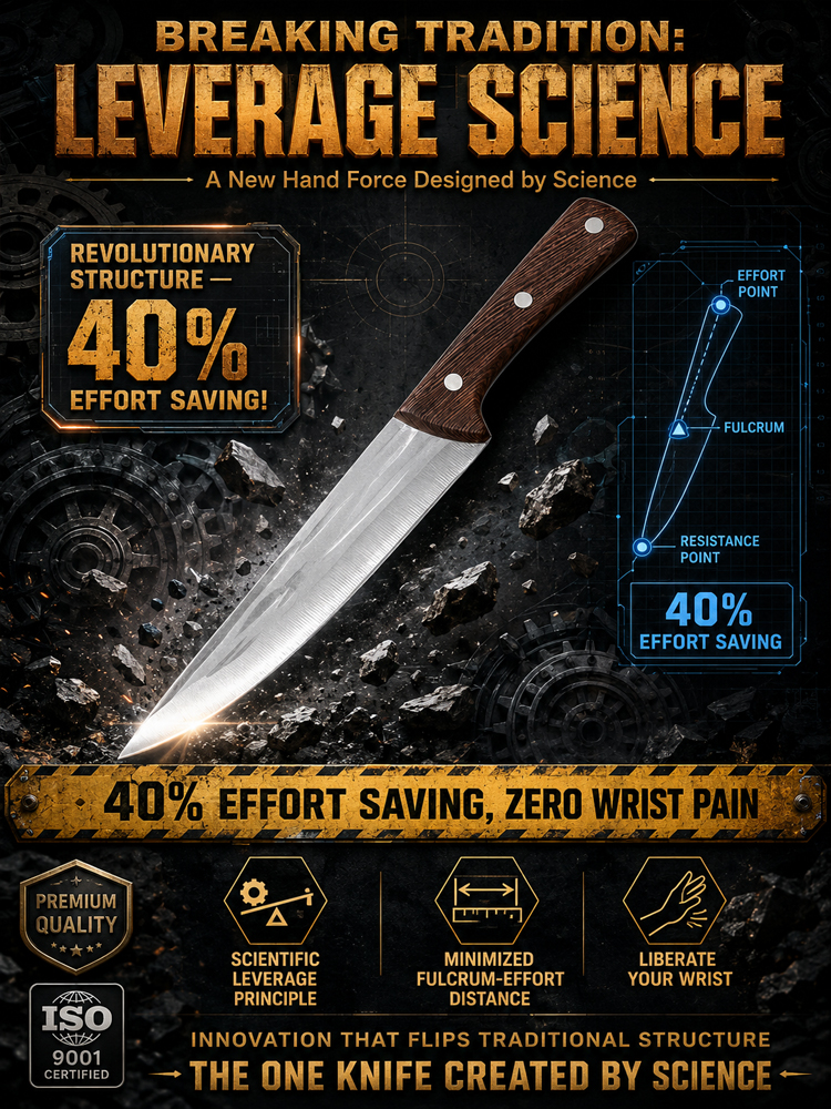 Aerospace-grade alloy blades ensure 20 years of lasting sharpness. Slicing meat is as easy as cutting tofu.