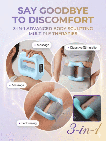 A game-changer! This smart massager uses cutting-edge technology to dissect your fat cells!