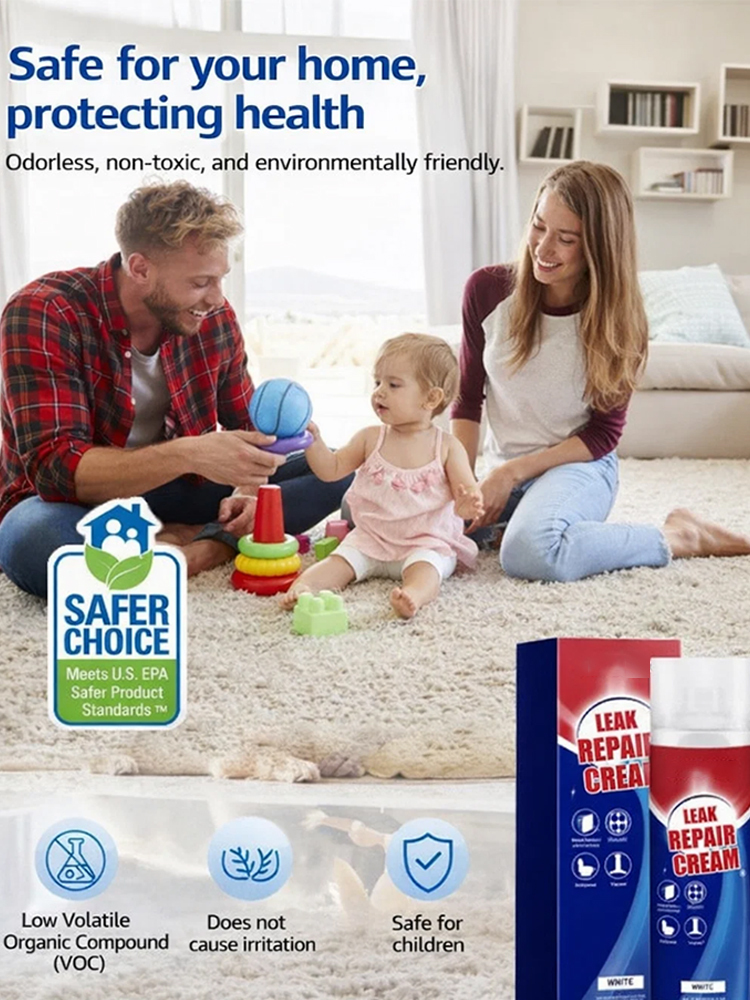 Quickly solves leaks, simple to operate, even beginners can use it easily.