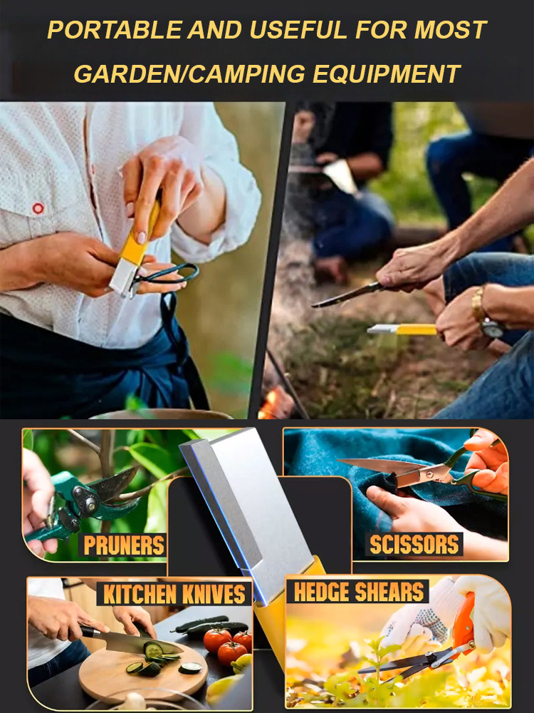 Imported German blades! Revive any dull blade in 10 seconds - New Knife Sharpener😍