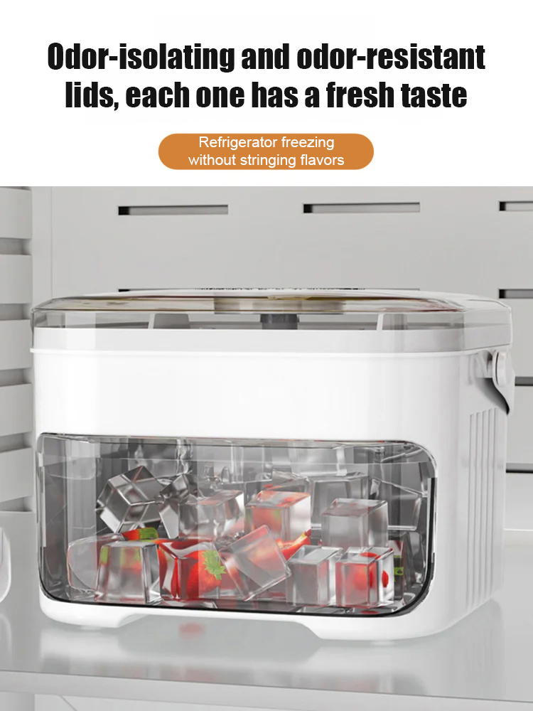 [The Ultimate Gadget for the Lazy] High-Capacity Ice Maker—No More Messy Hands!