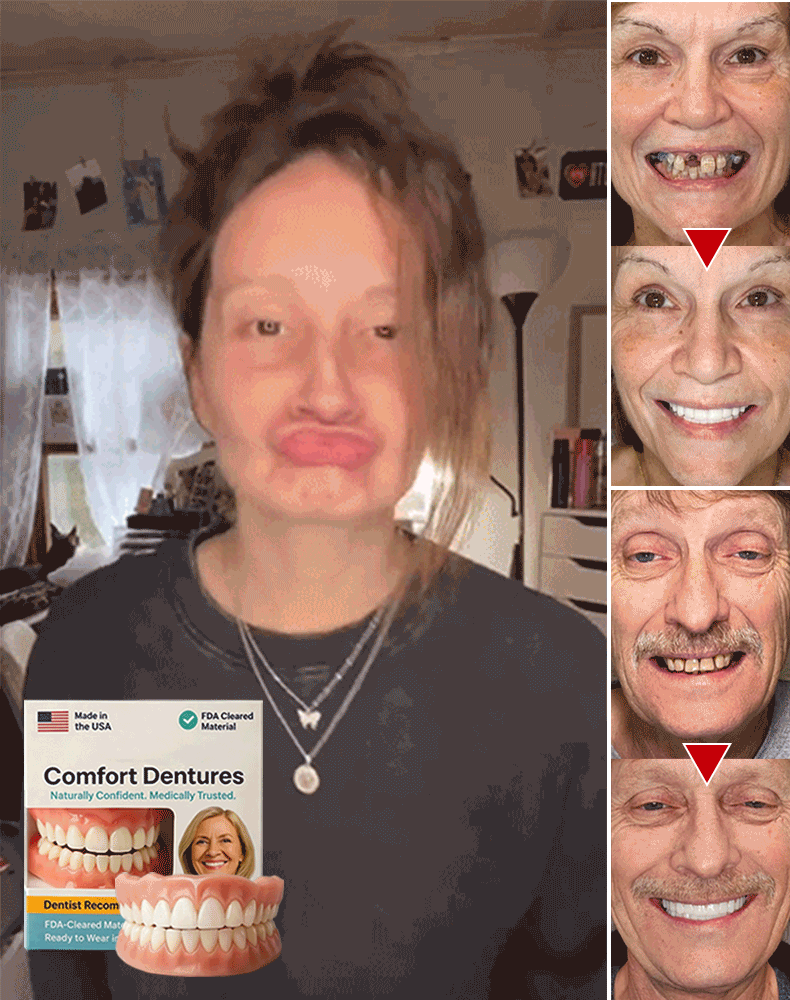 💧 [Recommandé par les dentistes] Prothèses dentaires thermoplastiques certifiées — Obtenez un ajustement parfait et sur mesure simplement en les trempant dans de l'eau chaude ; aucun adhésif requis ! 🦷
