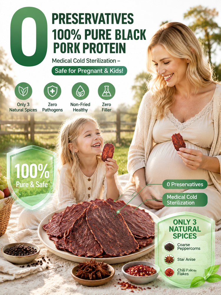 🚀 Protein-Powered Crispy Meat: 15g protein in 1 bag, Fuel your day, Zero carb!