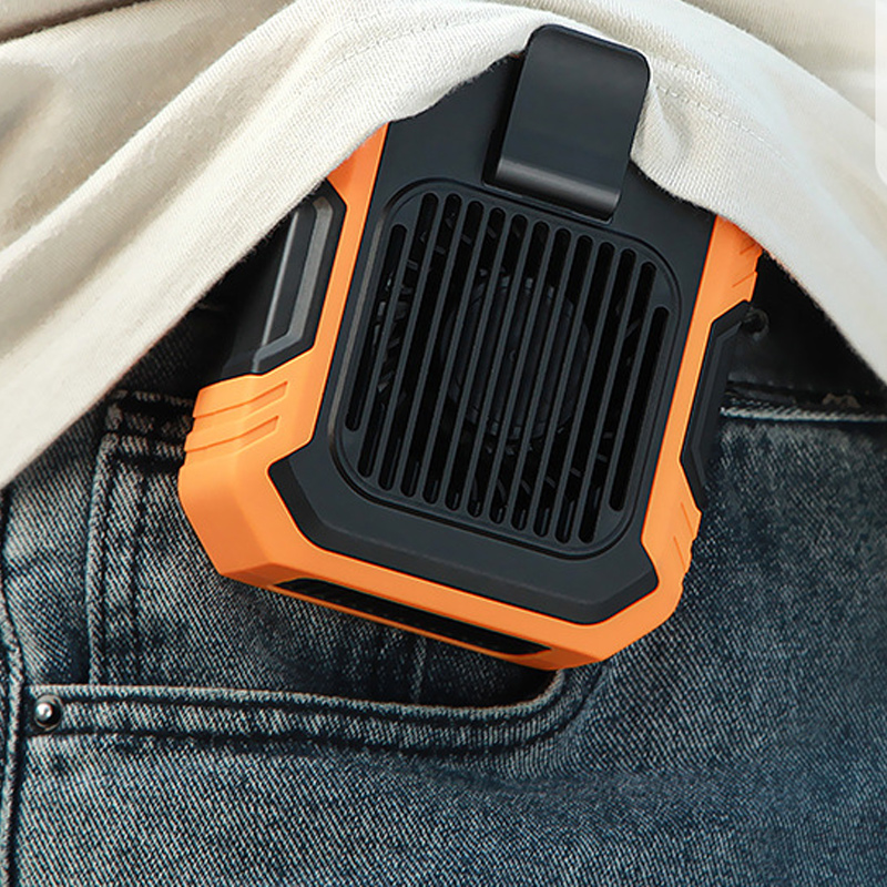 FM-Small outdoor waist cooling fan
