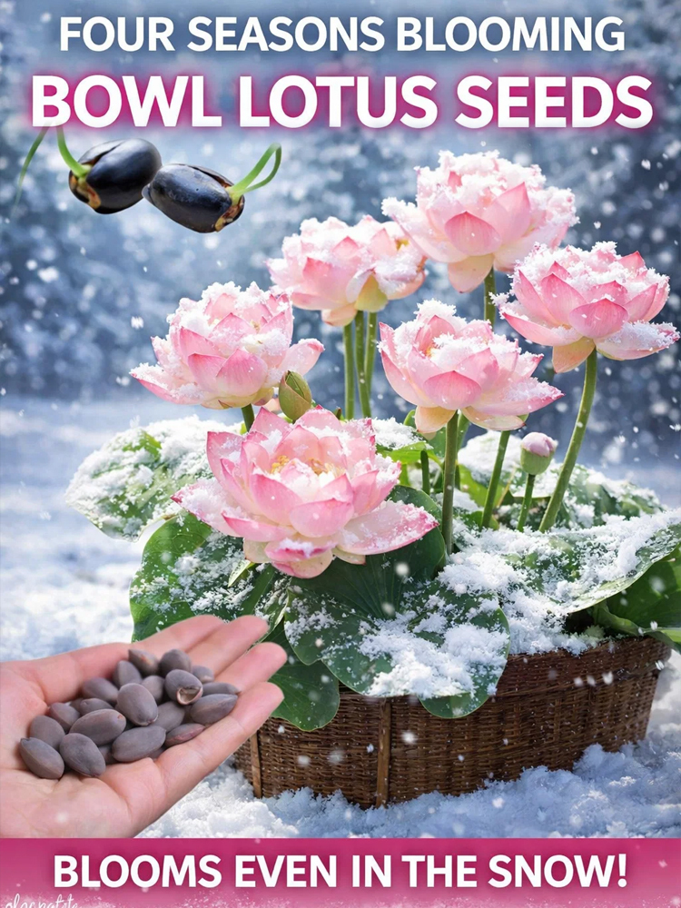 Botanist Recommended❗️No soil or fertilizer needed, just watering is all it takes for it to thrive; even beginners can grow six-colored lotus flowers🌸