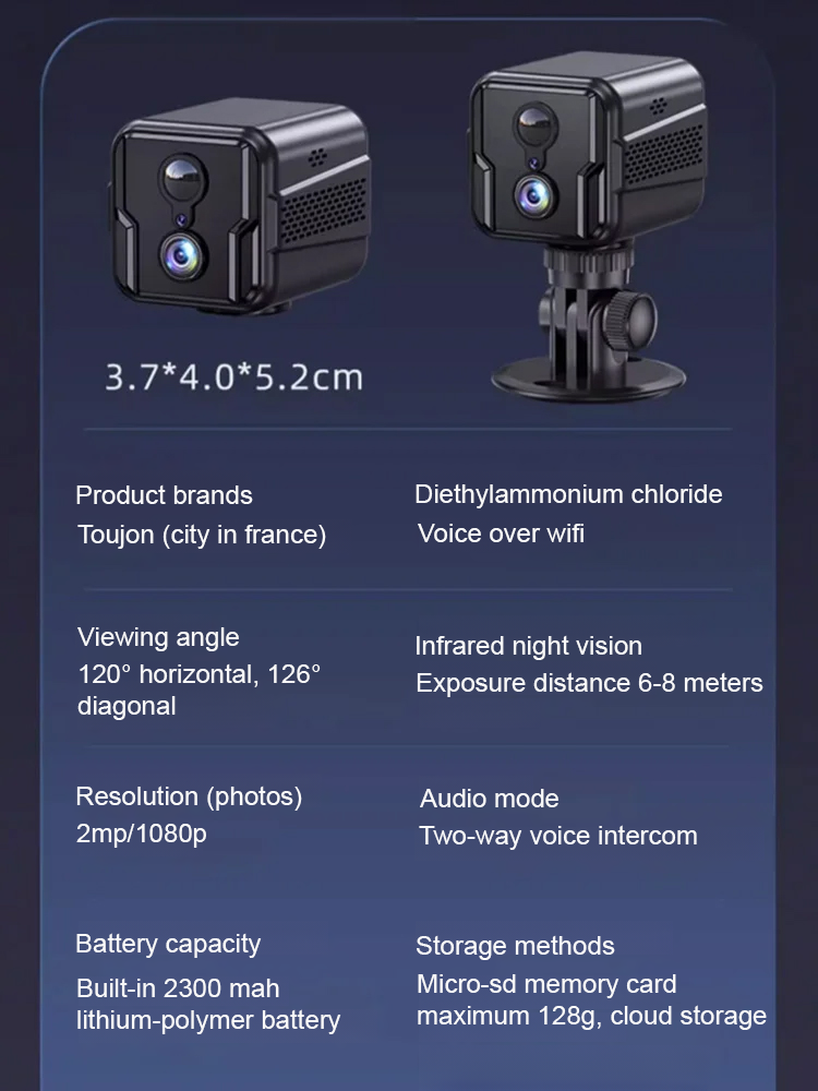 💰 No Wi-Fi required, no wiring needed—absolutely no monthly fees for life. 🚀 An invisible, wireless, high-definition security camera.