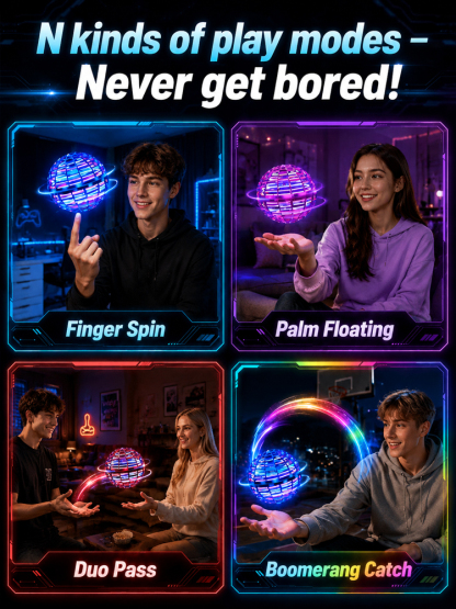 🚀 Magic Pro-Flyer: 1 Toss to Gravity-Defying Stunts, No more screen addiction!