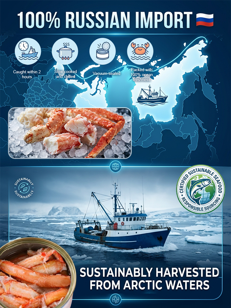 More addictive than potato chips! Wild Alaskan spicy crab, crispy, high in protein, and low in calories