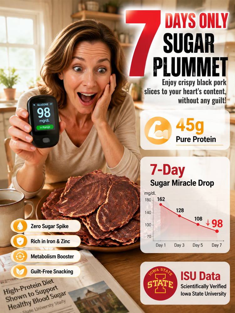 🚀 Protein-Powered Crispy Meat: 15g protein in 1 bag, Fuel your day, Zero carb!