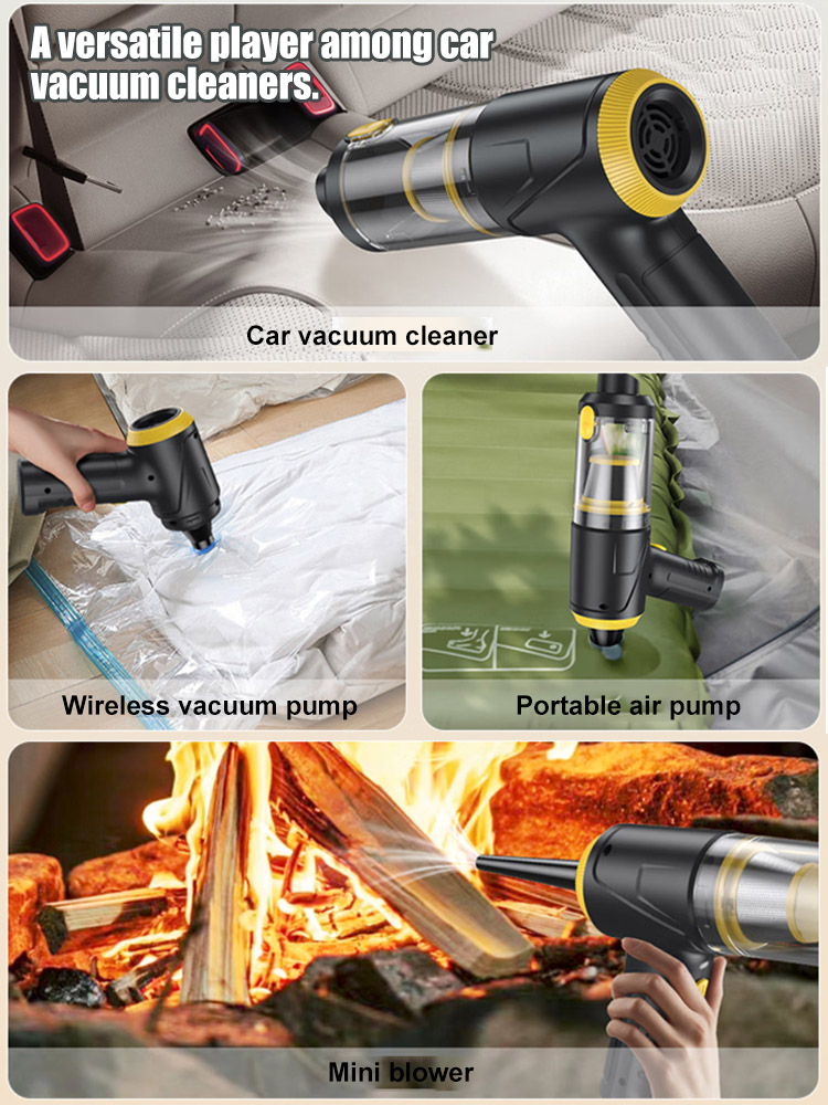 German cutting-edge technology! AI smart car vacuum cleaner 🧹⚡