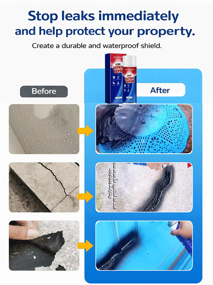 Quickly solves leaks, simple to operate, even beginners can use it easily.