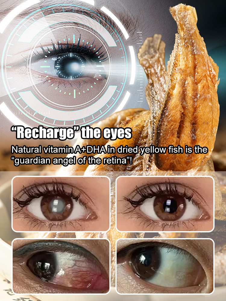 Premium Dried Yellow Croaker: Helps maintain clear blood vessels and supports your cardiovascular system in operating at peak performance.