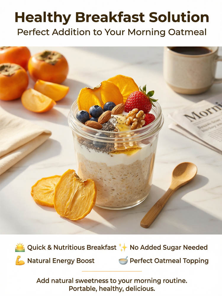 Fresh Farm Crispy Persimmon Chips Snack