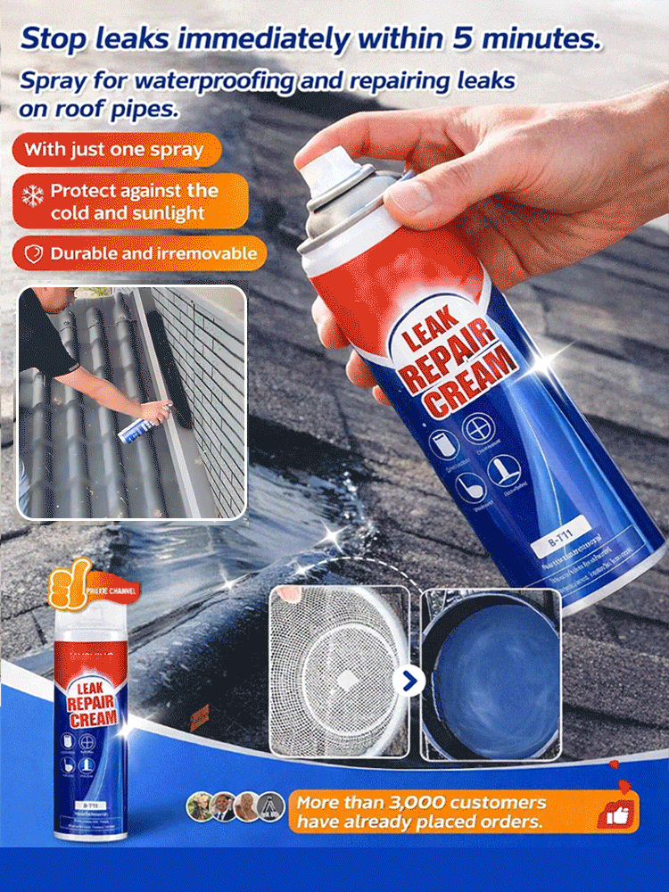 Quickly solves leaks, simple to operate, even beginners can use it easily.