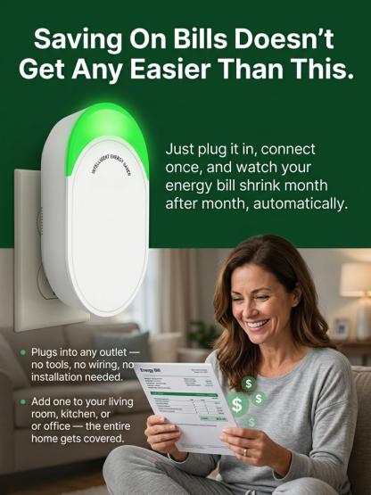 Officially certified by the U.S. Department of Energy, this smart technology stabilizes voltage and current, completely eliminating unnecessary power loss and reducing electricity bills by up to 50%.