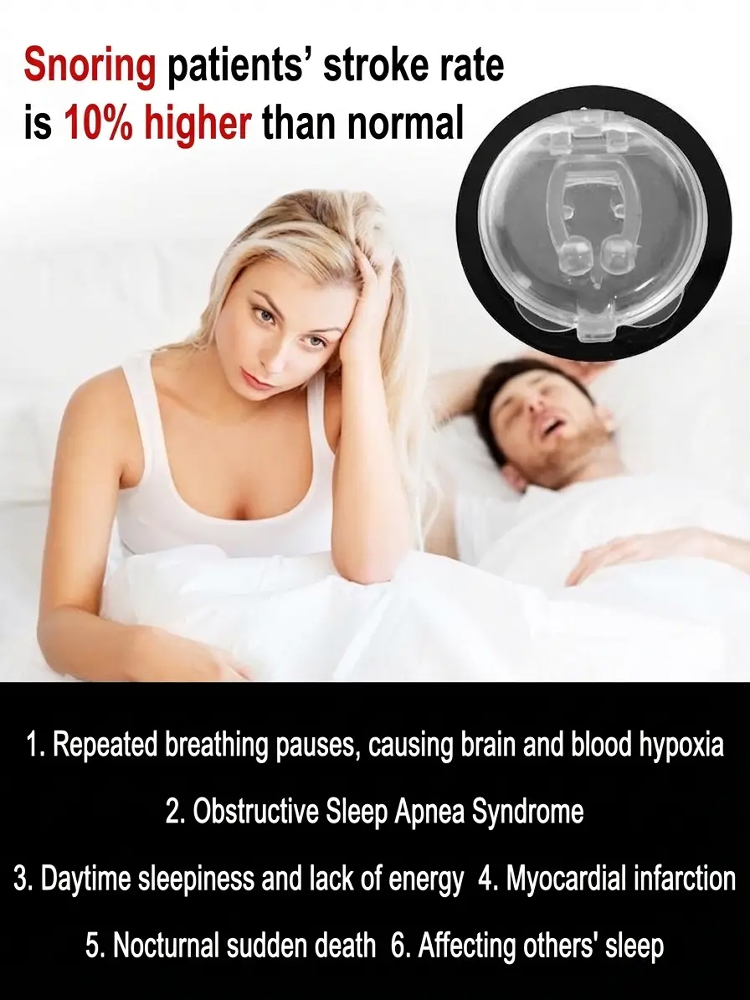 [Snoring Buster] Breathing Corrector，Professional anti-snoring device, clinically proven to effectively improve breathing.💤