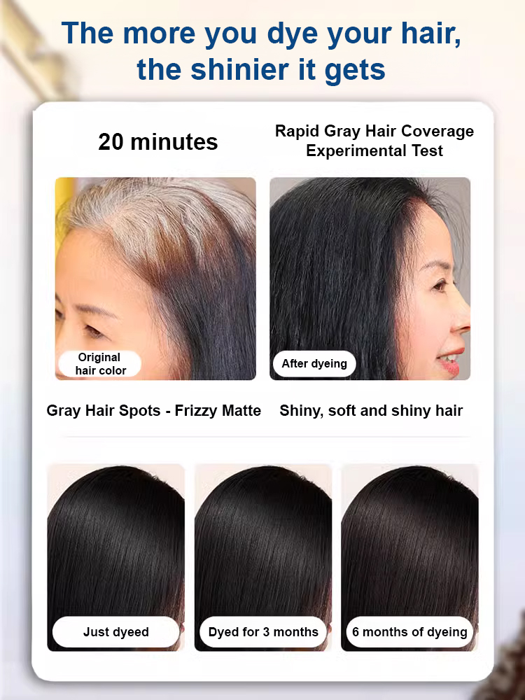 Zhivas Caviar Protein Hair Dye [Salon-Grade 2-in-1 Hair Dye and Conditioner]