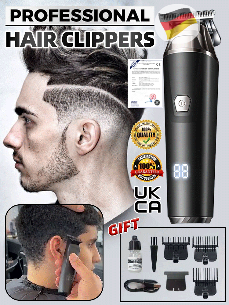 💇‍♂️Imported from Germany, this multi-purpose tool features a 360° contour-tracking blade that fits your skin without scratching or lag, easily creating professional-grade cutting results.