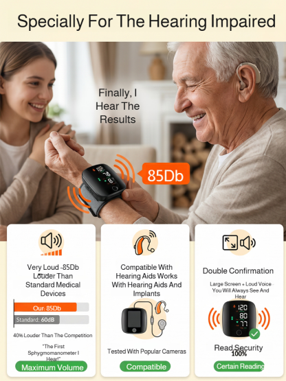 🧐 Painless blood pressure and blood sugar measurement in 30 seconds, German technology on your wrist. Limited stock available!